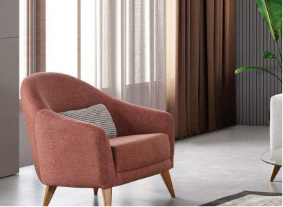 Luxus Sessel Stilvoll Möbel Wohnzimmer Lounge Club Design Einsitzer